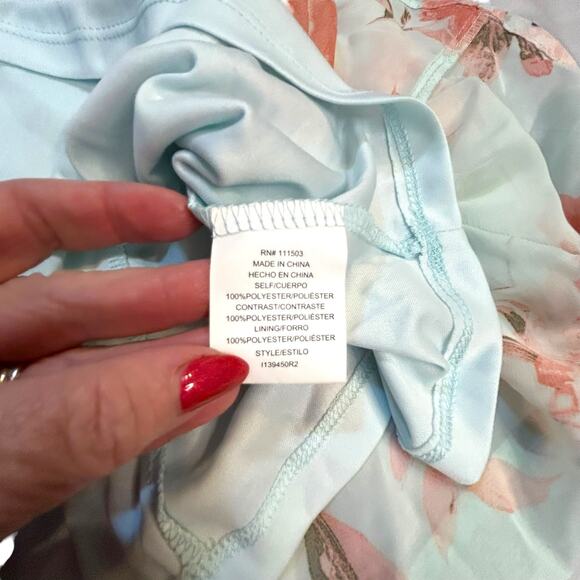 AUW Pink and Green Dress - Size M - Picture 6 of 10